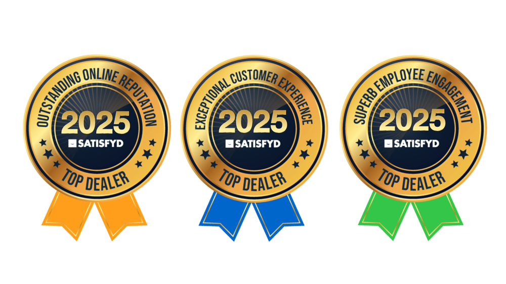 2025 Top Dealer Awards SATISFYD 